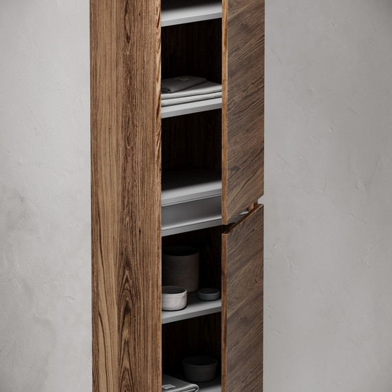 Пенал подвесной Sancos Urban 35 см PUR35ECH, дуб чарльстон - 4 Пенал подвесной Sancos Urban 35 см PUR35ECH, дуб чарльстон фото 4