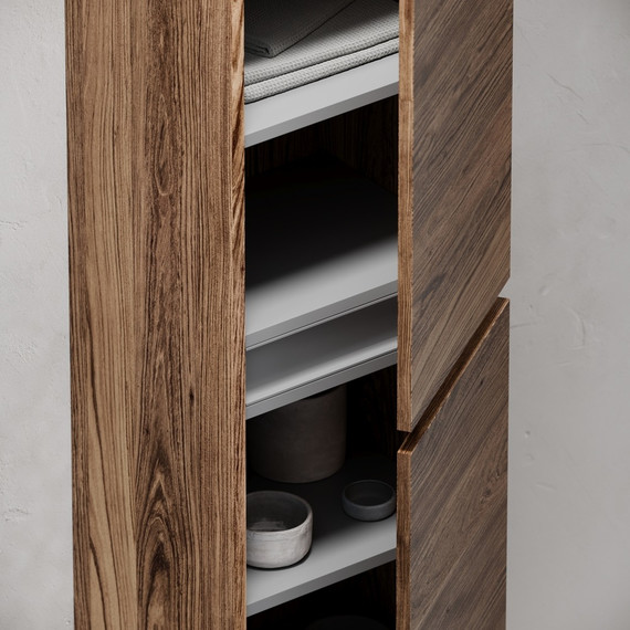 Пенал подвесной Sancos Urban 35 см PUR35ECH, дуб чарльстон - 5 Пенал подвесной Sancos Urban 35 см PUR35ECH, дуб чарльстон фото 5