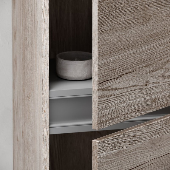 Пенал подвесной Sancos Urban 35 см PUR35EG, дуб галифакс натуральный фото 3