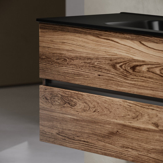 Тумба подвесная с раковиной-столешницей Sancos Urban 120 см UR120-1ECH, дуб чарльстон (раковина Element CN7006MB) - 6 Тумба подвесная с раковиной-столешницей Sancos Urban 120 см UR120-1ECH, дуб чарльстон (раковина Element CN7006MB) фото 6