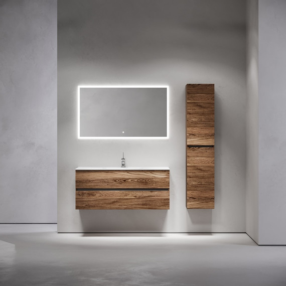 Тумба подвесная с раковиной-столешницей Sancos Urban 120 см UR120-1ECH, дуб чарльстон (раковина Element CN7006) - 8 Тумба подвесная с раковиной-столешницей Sancos Urban 120 см UR120-1ECH, дуб чарльстон (раковина Element CN7006) фото 8