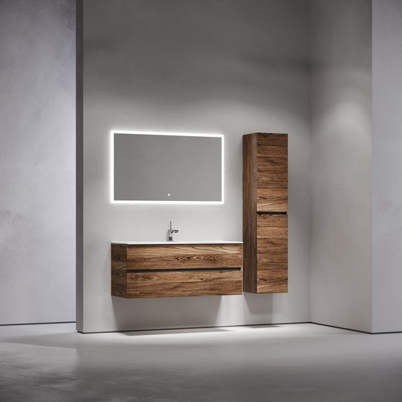 Тумба подвесная с раковиной-столешницей Sancos Urban 120 см UR120-1ECH, дуб чарльстон (раковина Element CN7006) - 7 Тумба подвесная с раковиной-столешницей Sancos Urban 120 см UR120-1ECH, дуб чарльстон (раковина Element CN7006) фото 7