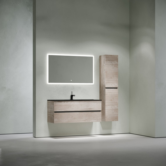 Тумба подвесная с раковиной-столешницей Sancos Urban 120 см UR120-1EG, дуб галифакс натуральный (раковина Element CN7006MB) - 8 Тумба подвесная с раковиной-столешницей Sancos Urban 120 см UR120-1EG, дуб галифакс натуральный (раковина Element CN7006MB) фото 8