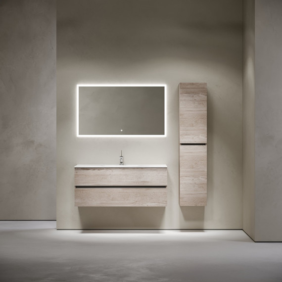 Тумба подвесная с раковиной-столешницей Sancos Urban 120 см UR120-1EG, дуб галифакс натуральный (раковина Element CN7006) - 9 Тумба подвесная с раковиной-столешницей Sancos Urban 120 см UR120-1EG, дуб галифакс натуральный (раковина Element CN7006) фото 9