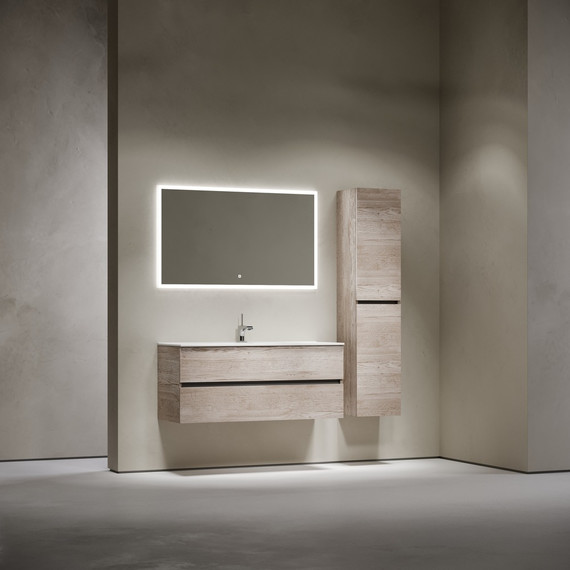 Тумба подвесная с раковиной-столешницей Sancos Urban 120 см UR120-1EG, дуб галифакс натуральный (раковина Element CN7006) - 8 Тумба подвесная с раковиной-столешницей Sancos Urban 120 см UR120-1EG, дуб галифакс натуральный (раковина Element CN7006) фото 8