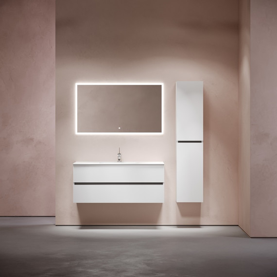 Тумба подвесная с раковиной-столешницей Sancos Urban 120 см UR120-1W (раковина Element CN7006) - 10 Тумба подвесная с раковиной-столешницей Sancos Urban 120 см UR120-1W (раковина Element CN7006) фото 10