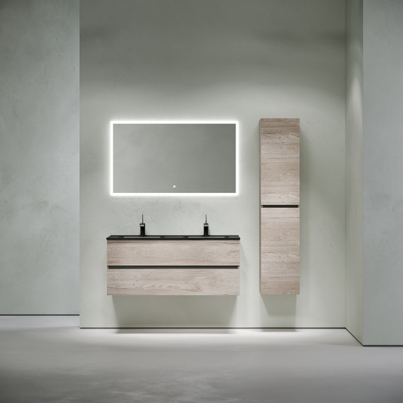 Тумба подвесная с раковиной Sancos Urban 120 см UR120-2EG, дуб галифакс натуральный (раковина Element CN7004MB) - 9 Тумба подвесная с раковиной Sancos Urban 120 см UR120-2EG, дуб галифакс натуральный (раковина Element CN7004MB) фото 9