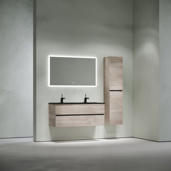 Тумба подвесная с раковиной Sancos Urban 120 см UR120-2EG, дуб галифакс натуральный (раковина Element CN7004MB) - 8 Тумба подвесная с раковиной Sancos Urban 120 см UR120-2EG, дуб галифакс натуральный (раковина Element CN7004MB) фото 8