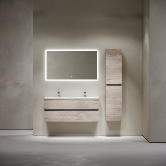 Тумба подвесная с раковиной Sancos Urban 120 см UR120-2EG, дуб галифакс натуральный (раковина Element CN7004) - 9 Тумба подвесная с раковиной Sancos Urban 120 см UR120-2EG, дуб галифакс натуральный (раковина Element CN7004) фото 9