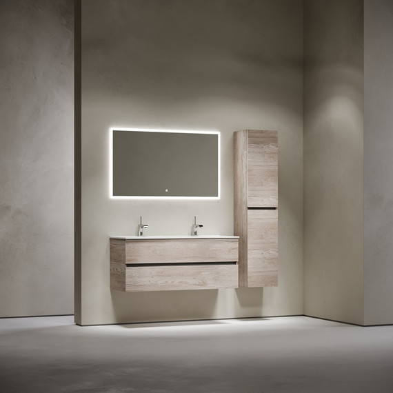 Тумба подвесная с раковиной Sancos Urban 120 см UR120-2EG, дуб галифакс натуральный (раковина Element CN7004) - 8 Тумба подвесная с раковиной Sancos Urban 120 см UR120-2EG, дуб галифакс натуральный (раковина Element CN7004) фото 8