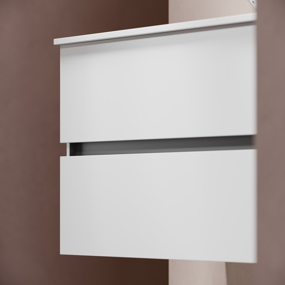 Тумба подвесная с раковиной Sancos Urban 120 см UR120-2W (раковина Element CN7004) - 8 Тумба подвесная с раковиной Sancos Urban 120 см UR120-2W (раковина Element CN7004) фото 8