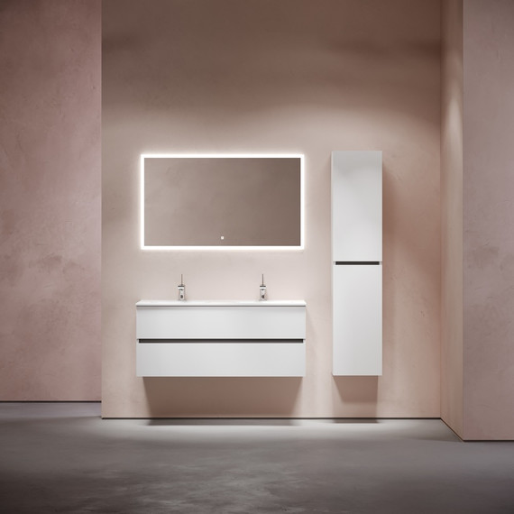 Тумба подвесная с раковиной Sancos Urban 120 см UR120-2W (раковина Element CN7004) - 10 Тумба подвесная с раковиной Sancos Urban 120 см UR120-2W (раковина Element CN7004) фото 10