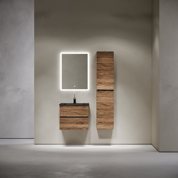 Тумба подвесная с раковиной Sancos Urban 60 см UR60ECH, дуб чарльстон (раковина Element CN7001MB) - 8 Тумба подвесная с раковиной Sancos Urban 60 см UR60ECH, дуб чарльстон (раковина Element CN7001MB) фото 8