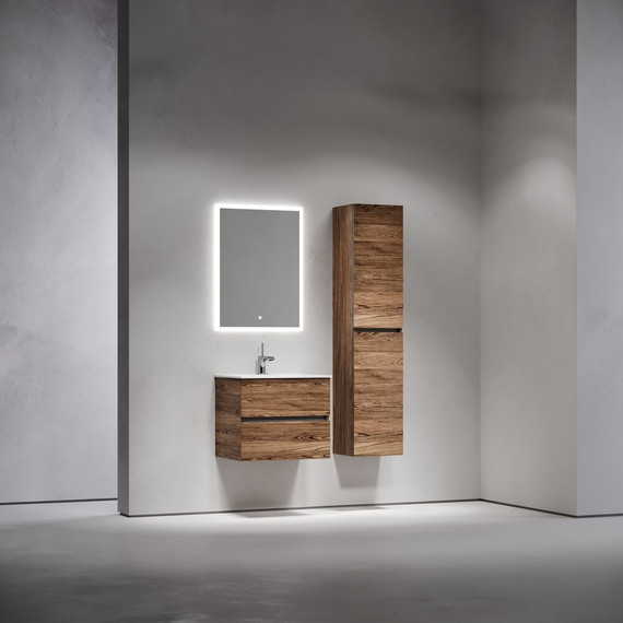 Тумба подвесная с раковиной Sancos Urban 60 см UR60ECH, дуб чарльстон (раковина Element CN7001) - 7 Тумба подвесная с раковиной Sancos Urban 60 см UR60ECH, дуб чарльстон (раковина Element CN7001) фото 7