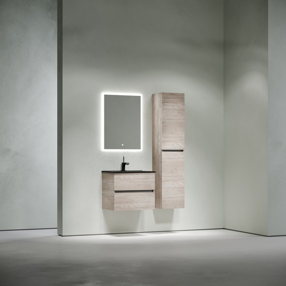 Тумба подвесная с раковиной Sancos Urban 60 см UR60EG, дуб галифакс натуральный (раковина Element CN7001MB) - 8 Тумба подвесная с раковиной Sancos Urban 60 см UR60EG, дуб галифакс натуральный (раковина Element CN7001MB) фото 8