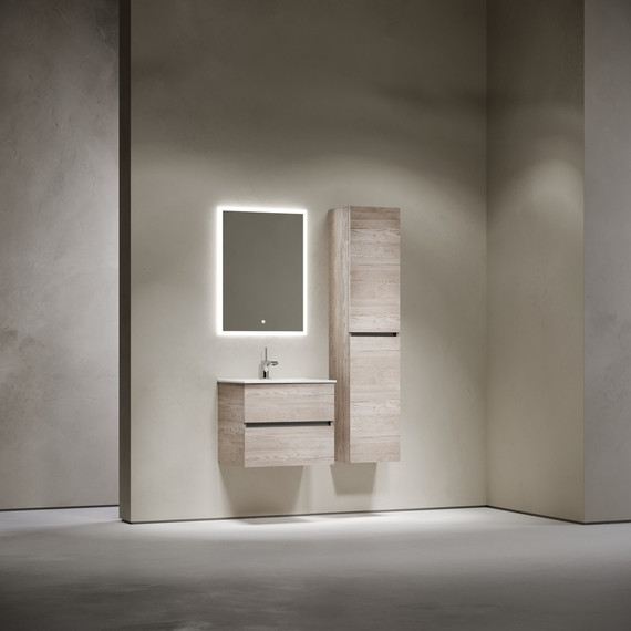 Тумба подвесная с раковиной Sancos Urban 60 см UR60EG, дуб галифакс натуральный (раковина Element CN7001) - 8 Тумба подвесная с раковиной Sancos Urban 60 см UR60EG, дуб галифакс натуральный (раковина Element CN7001) фото 8