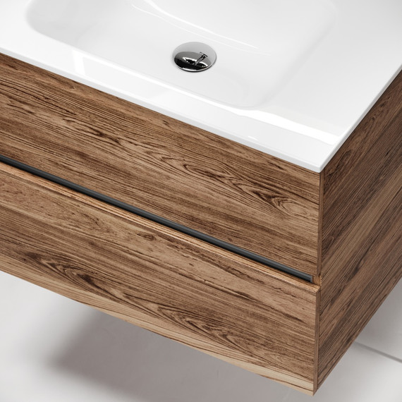 Тумба подвесная с раковиной-столешницей Sancos Urban 70 см UR70ECH, дуб чарльстон (раковина Element CN7007) - 6 Тумба подвесная с раковиной-столешницей Sancos Urban 70 см UR70ECH, дуб чарльстон (раковина Element CN7007) фото 6