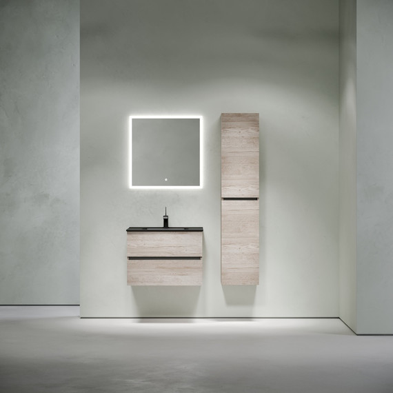 Тумба подвесная с раковиной-столешницей Sancos Urban 70 см UR70EG, дуб галифакс натуральный (раковина Element CN7007MB) - 8 Тумба подвесная с раковиной-столешницей Sancos Urban 70 см UR70EG, дуб галифакс натуральный (раковина Element CN7007MB) фото 8