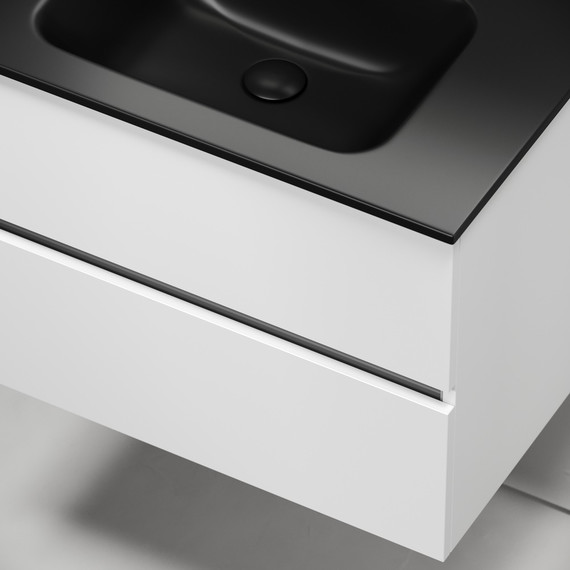 Тумба подвесная с раковиной-столешницей Sancos Urban 70 см UR70W (раковина Element CN7007MB) - 8 Тумба подвесная с раковиной-столешницей Sancos Urban 70 см UR70W (раковина Element CN7007MB) фото 8