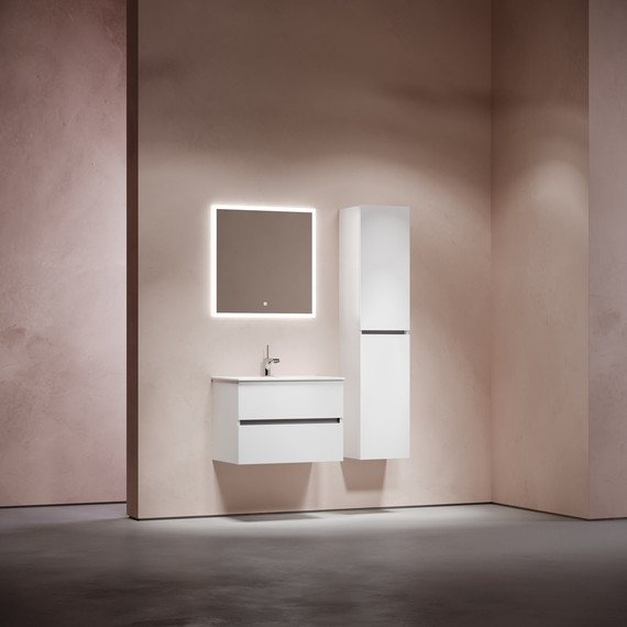 Тумба подвесная с раковиной-столешницей Sancos Urban 70 см UR70W (раковина Element CN7007) - 8 Тумба подвесная с раковиной-столешницей Sancos Urban 70 см UR70W (раковина Element CN7007) фото 8