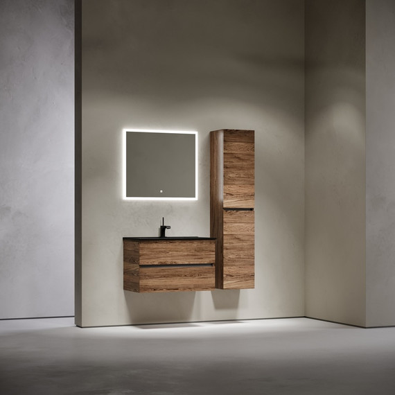 Тумба подвесная с раковиной-столешницей Sancos Urban 80 см UR80ECH, дуб чарльстон (раковина Element CN7005MB) - 7 Тумба подвесная с раковиной-столешницей Sancos Urban 80 см UR80ECH, дуб чарльстон (раковина Element CN7005MB) фото 7