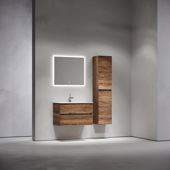 Тумба подвесная с раковиной-столешницей Sancos Urban 80 см UR80ECH, дуб чарльстон (раковина Element CN7005) - 7 Тумба подвесная с раковиной-столешницей Sancos Urban 80 см UR80ECH, дуб чарльстон (раковина Element CN7005) фото 7