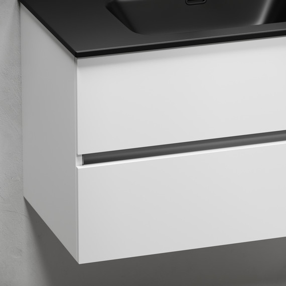Тумба подвесная с раковиной Sancos Urban 80 см UR80W (раковина Element CN7005MB) - 8 Тумба подвесная с раковиной Sancos Urban 80 см UR80W (раковина Element CN7005MB) фото 8