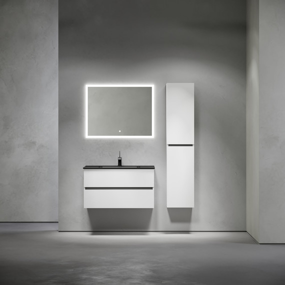 Тумба подвесная с раковиной-столешницей Sancos Urban 90 см UR90W (раковина Element CN7002MB) - 11 Тумба подвесная с раковиной-столешницей Sancos Urban 90 см UR90W (раковина Element CN7002MB) фото 11