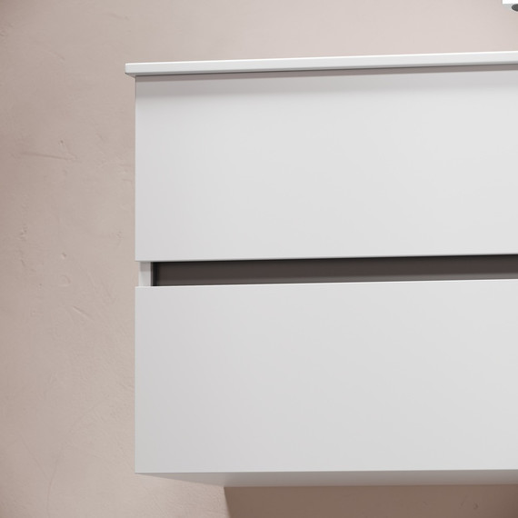 Тумба подвесная с раковиной-столешницей Sancos Urban 90 см UR90W (раковина Element CN7002) - 8 Тумба подвесная с раковиной-столешницей Sancos Urban 90 см UR90W (раковина Element CN7002) фото 8