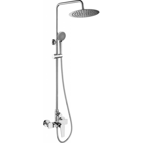 Набор 2 в 1: Душевое ограждение BelBagno (75-90)х(75-90) см UNIQUE-A-2-75/90-C-Cr + Душевая стойка BelBagno ANCONA-DOCM-CRM - 3 Набор 2 в 1: Душевое ограждение BelBagno (75-90)х(75-90) см UNIQUE-A-2-75/90-C-Cr + Душевая стойка BelBagno ANCONA-DOCM-CRM фото 3