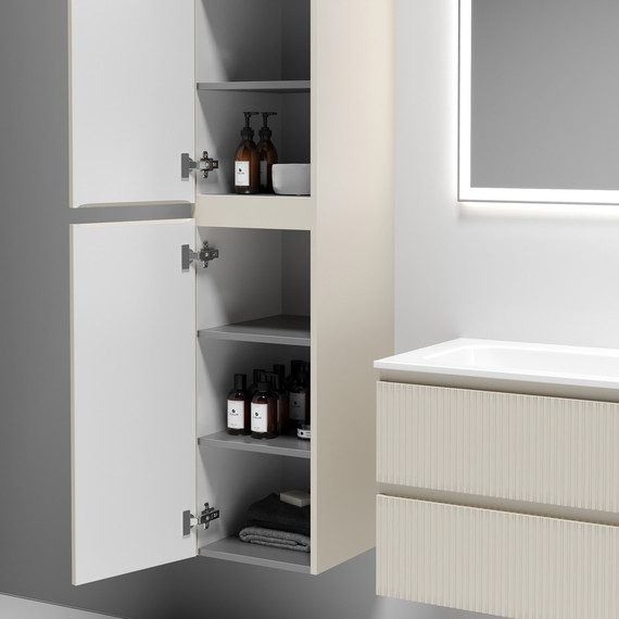 Пенал подвесной Sancos Snob T 35 см PSNT35CE, Beige Soft - 2 Пенал подвесной Sancos Snob T 35 см PSNT35CE, Beige Soft фото 2