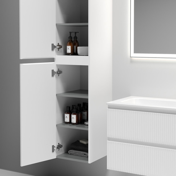 Пенал подвесной Sancos Snob T 35 см PSNT35W, Bianco - 2 Пенал подвесной Sancos Snob T 35 см PSNT35W, Bianco фото 2