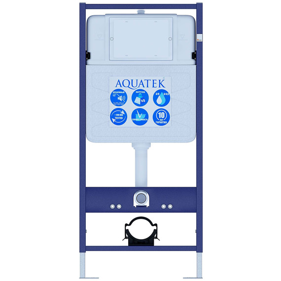 Инсталляция с подвесным унитазом комплект: Aquatek Set INS-0000012 с подвесным безободковым унитазом Европа AQ1901-00 сиденье микролифт, крепление, кнопка смыва белая - 10 Инсталляция с подвесным унитазом комплект: Aquatek Set INS-0000012 с подвесным безободковым унитазом Европа AQ1901-00 сиденье микролифт, крепление, кнопка смыва белая фото 10
