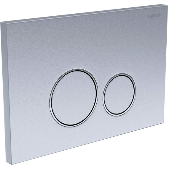 Инсталляция с подвесным унитазом комплект: Aquatek Set INS-0000012 с подвесным безободковым унитазом Европа AQ1901-00 сиденье микролифт, крепление, кнопка смыва хром матовый фото 11