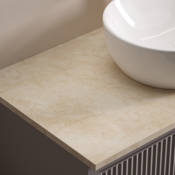 Тумба подвесная с раковиной Sancos Snob T 100 см SNT100CE, Beige Soft (раковина Element CN6032, столешница TT100A2X) - 5 Тумба подвесная с раковиной Sancos Snob T 100 см SNT100CE, Beige Soft (раковина Element CN6032, столешница TT100A2X) фото 5