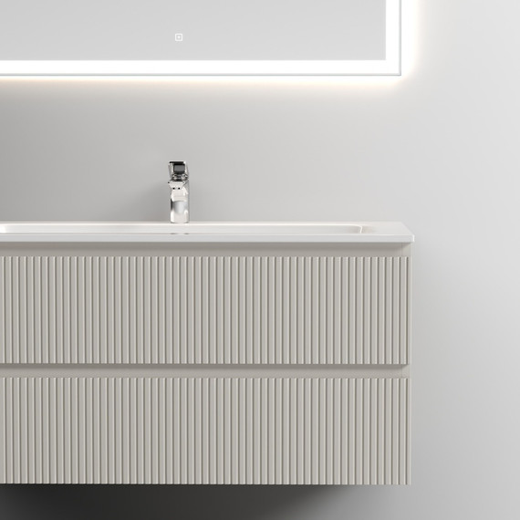 Тумба подвесная с раковиной Sancos Snob T 120 см SNT120CE, Beige Soft фото 5