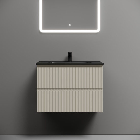 Тумба подвесная с раковиной-столешницей Sancos Snob T 70 см SNT70CE, Beige Soft (раковина Element CN7007MB) - 5 Тумба подвесная с раковиной-столешницей Sancos Snob T 70 см SNT70CE, Beige Soft (раковина Element CN7007MB) фото 5