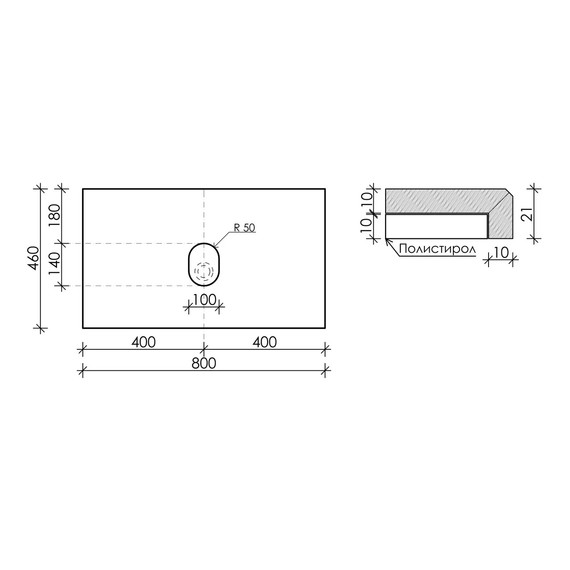 Тумба подвесная с раковиной Sancos Snob T 80 см SNT80W, Bianco (раковина Element CN6005, столешница TT80A1) - 11 Тумба подвесная с раковиной Sancos Snob T 80 см SNT80W, Bianco (раковина Element CN6005, столешница TT80A1) фото 11