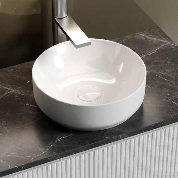 Тумба подвесная с раковиной Sancos Snob T 80 см SNT80W, Bianco (раковина Element CN6005, столешница TT80A1X) - 5 Тумба подвесная с раковиной Sancos Snob T 80 см SNT80W, Bianco (раковина Element CN6005, столешница TT80A1X) фото 5