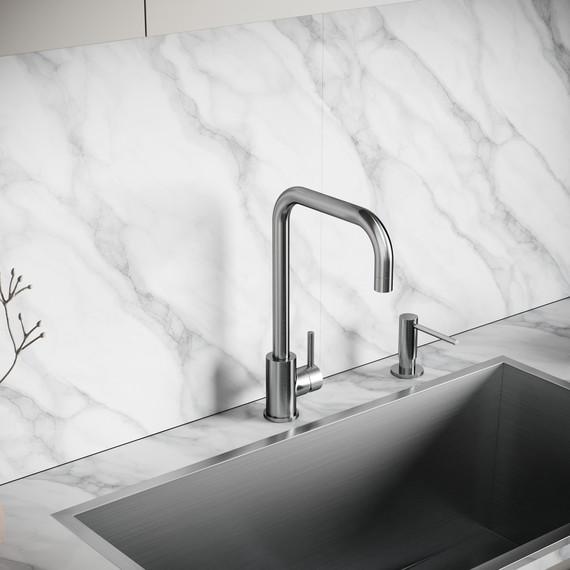 Смеситель для кухни Sancos Stainless SC12002SS фото 2