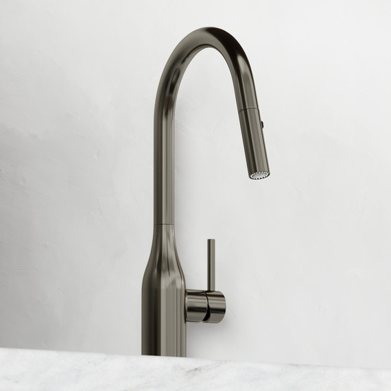 Смеситель для кухни Sancos Grand SC4002GG, вороненая сталь фото 3