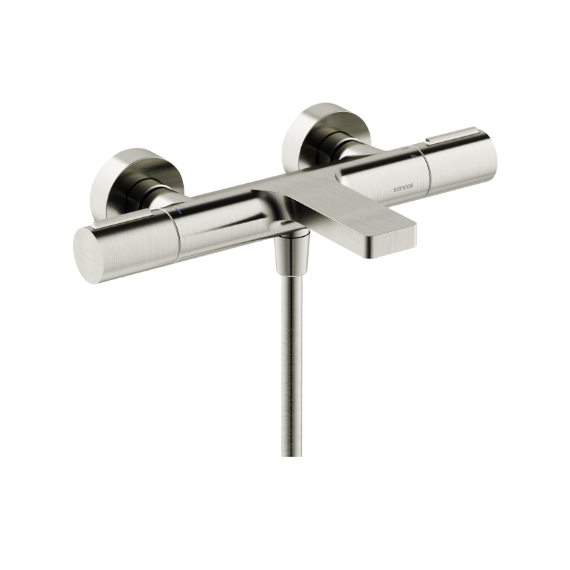 Смеситель для ванны с термостатом Sancos Etna SC9006BN, брашированный никель фото 