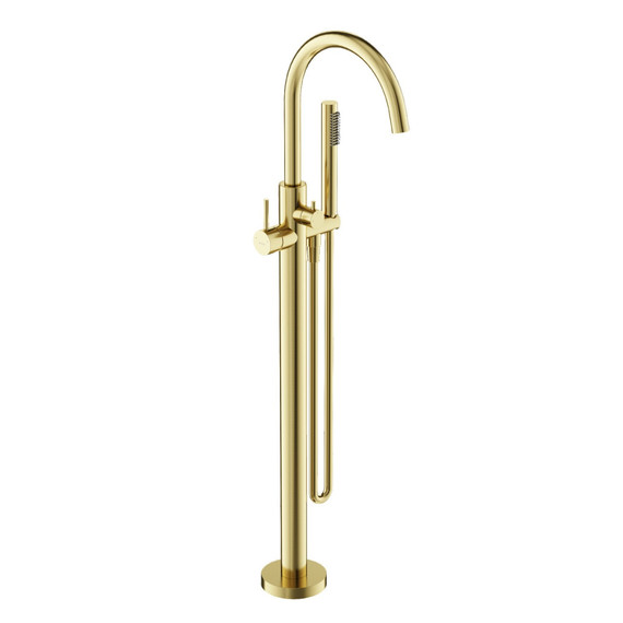 Смеситель для ванны Sancos Etna SC9009BG, брашированное золото фото 