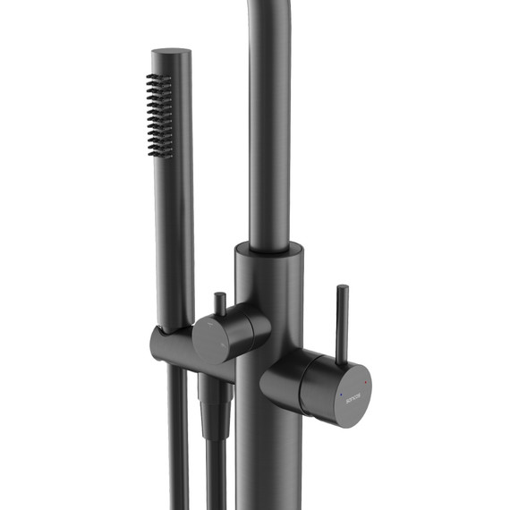 Смеситель для ванны Sancos Etna SC9009GG, вороненая сталь фото 2