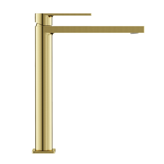 Смеситель для раковины высокий Sancos Studio SC9016BG, брашированное золото фото 2