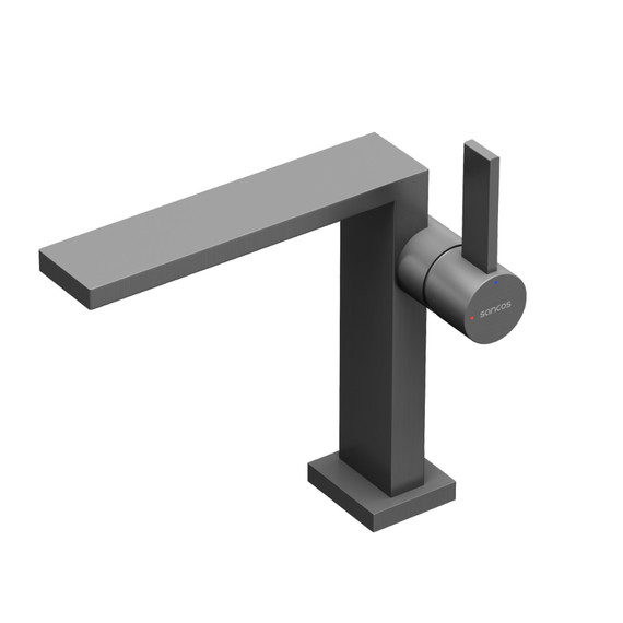 Смеситель для раковины Sancos Linn SC9019GG, вороненая сталь фото 2