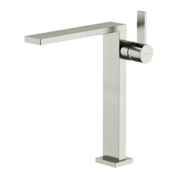 Смеситель для раковины высокий Sancos Linn SC9020BN, брашированный никель фото 