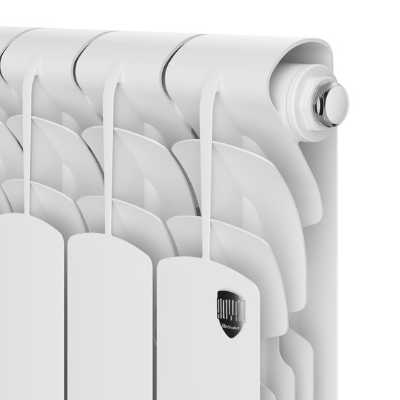 Радиатор Royal Thermo Revolution A 350 960x420 мм (12 секций) белый фото 4