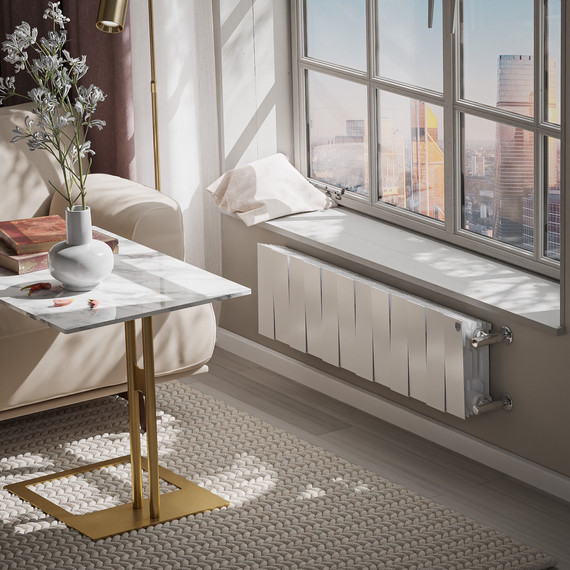 Радиатор Royal Thermo PianoForte 200 960x280 мм (12 секций) белый фото 6