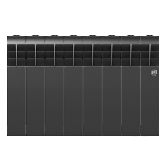 Радиатор Royal Thermo Biliner B 350 640x430 мм (8 секций) чёрный фото 2